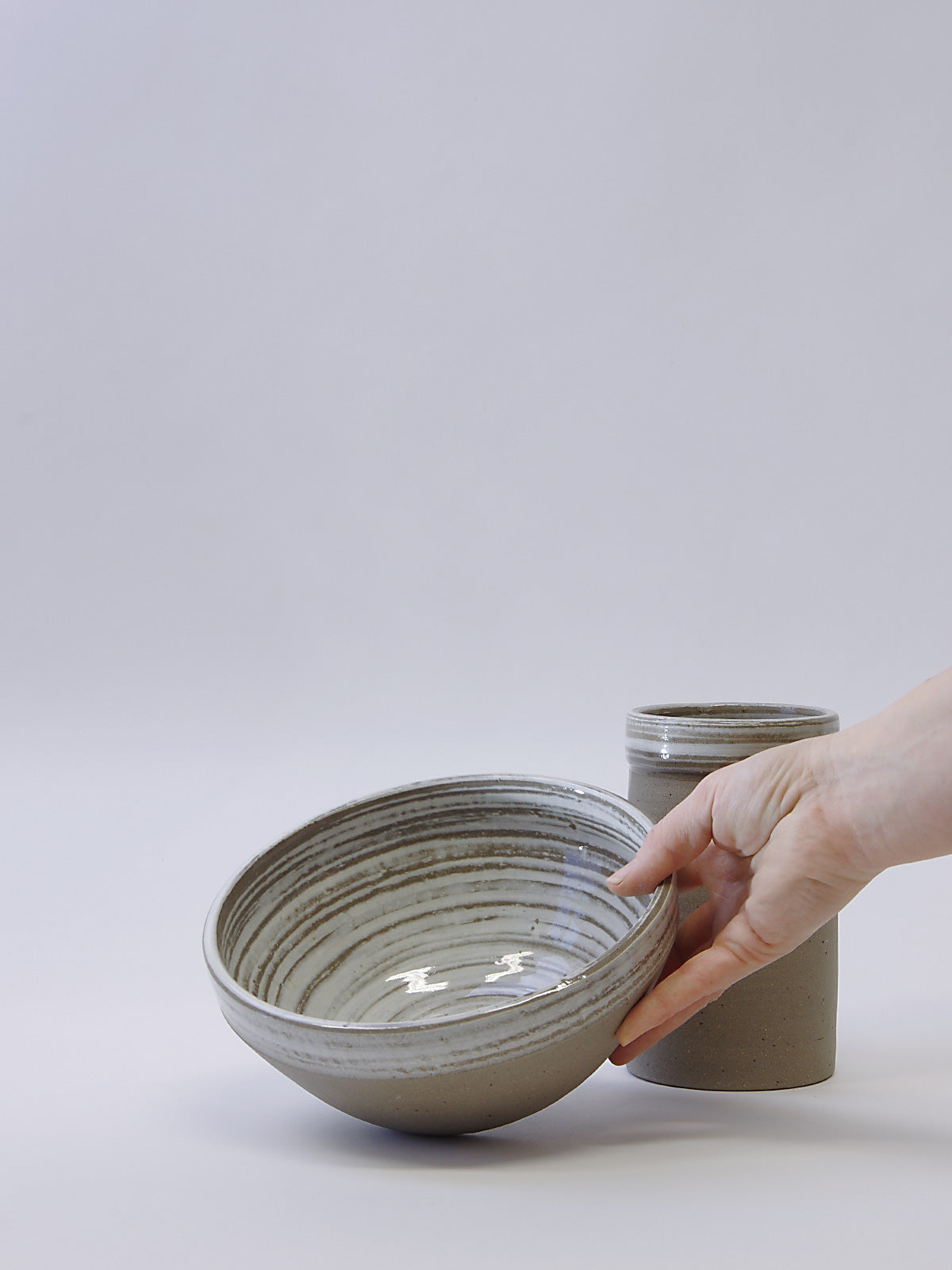 Set of Bowl and Container