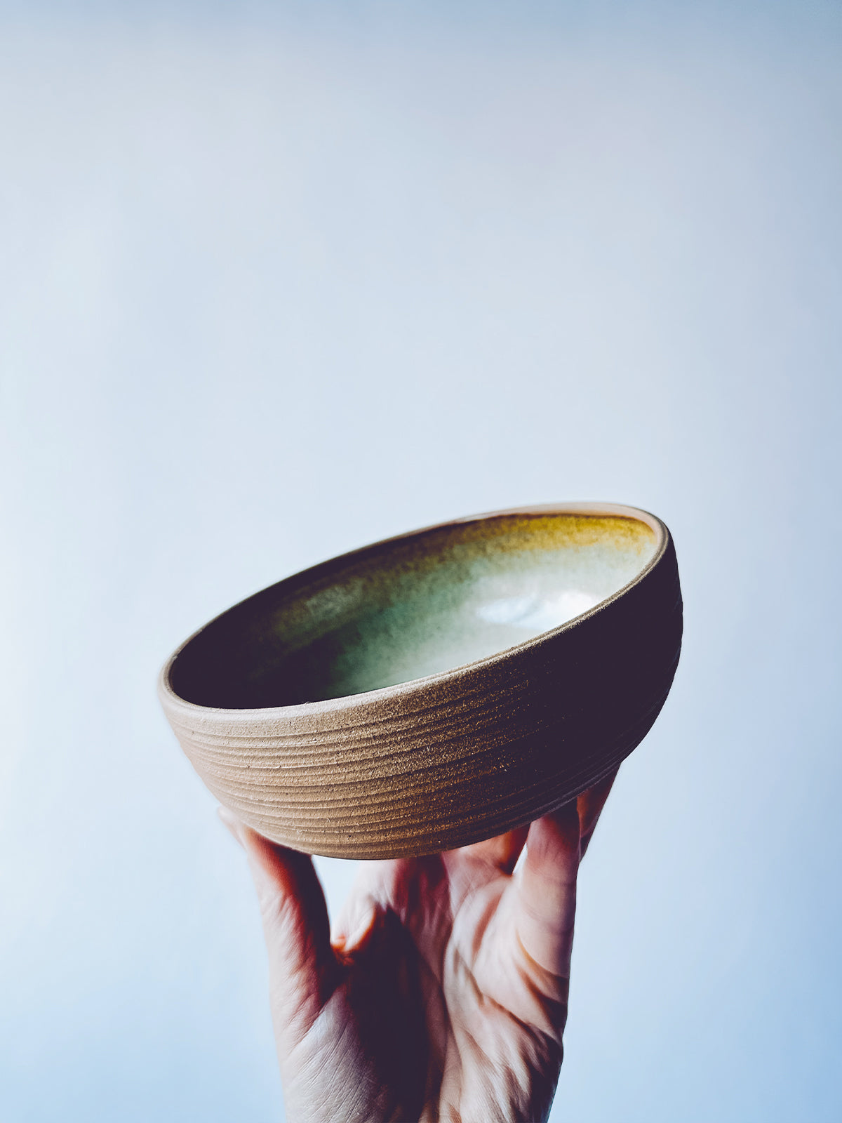 Bowl Minty Sand Small