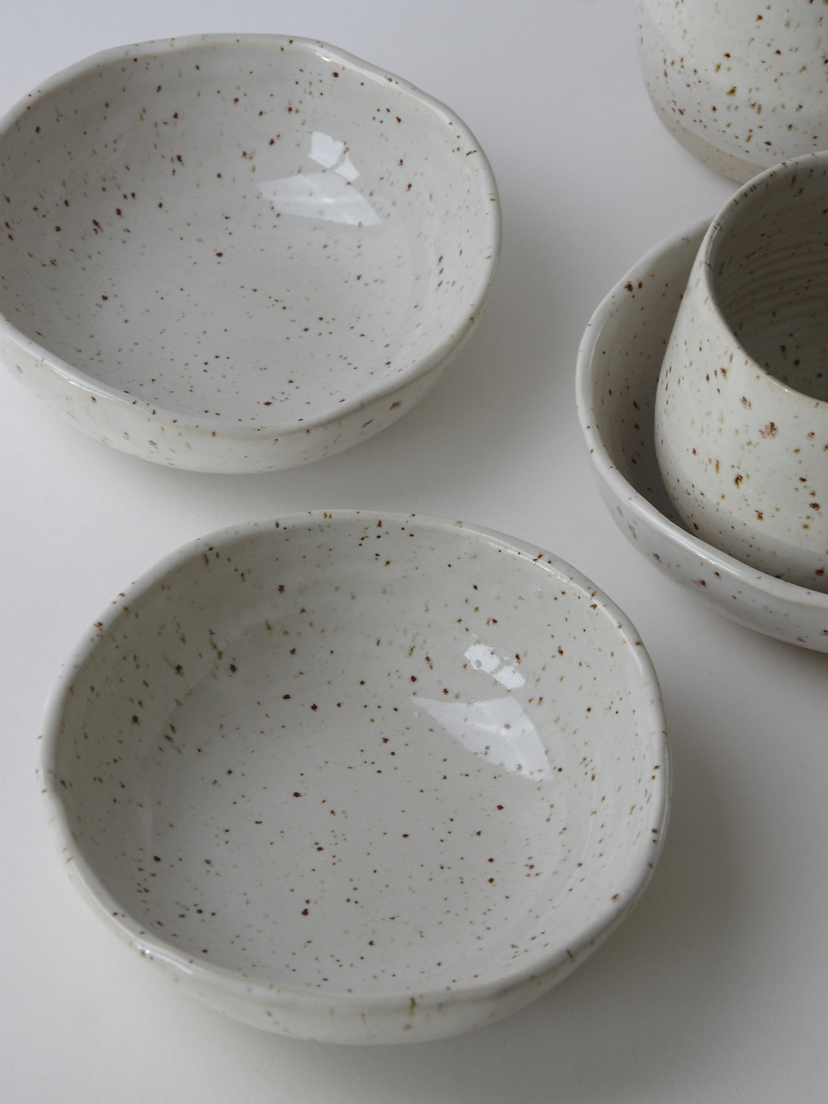 Bowl Speckled Light Small