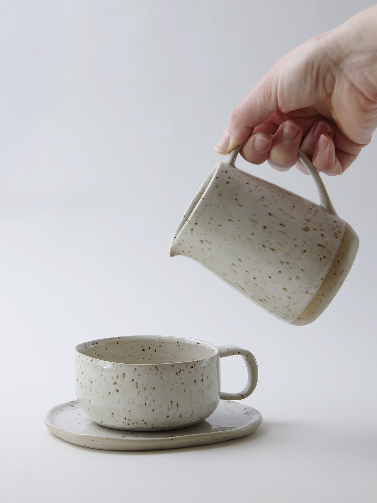 Jug Speckled Light Small