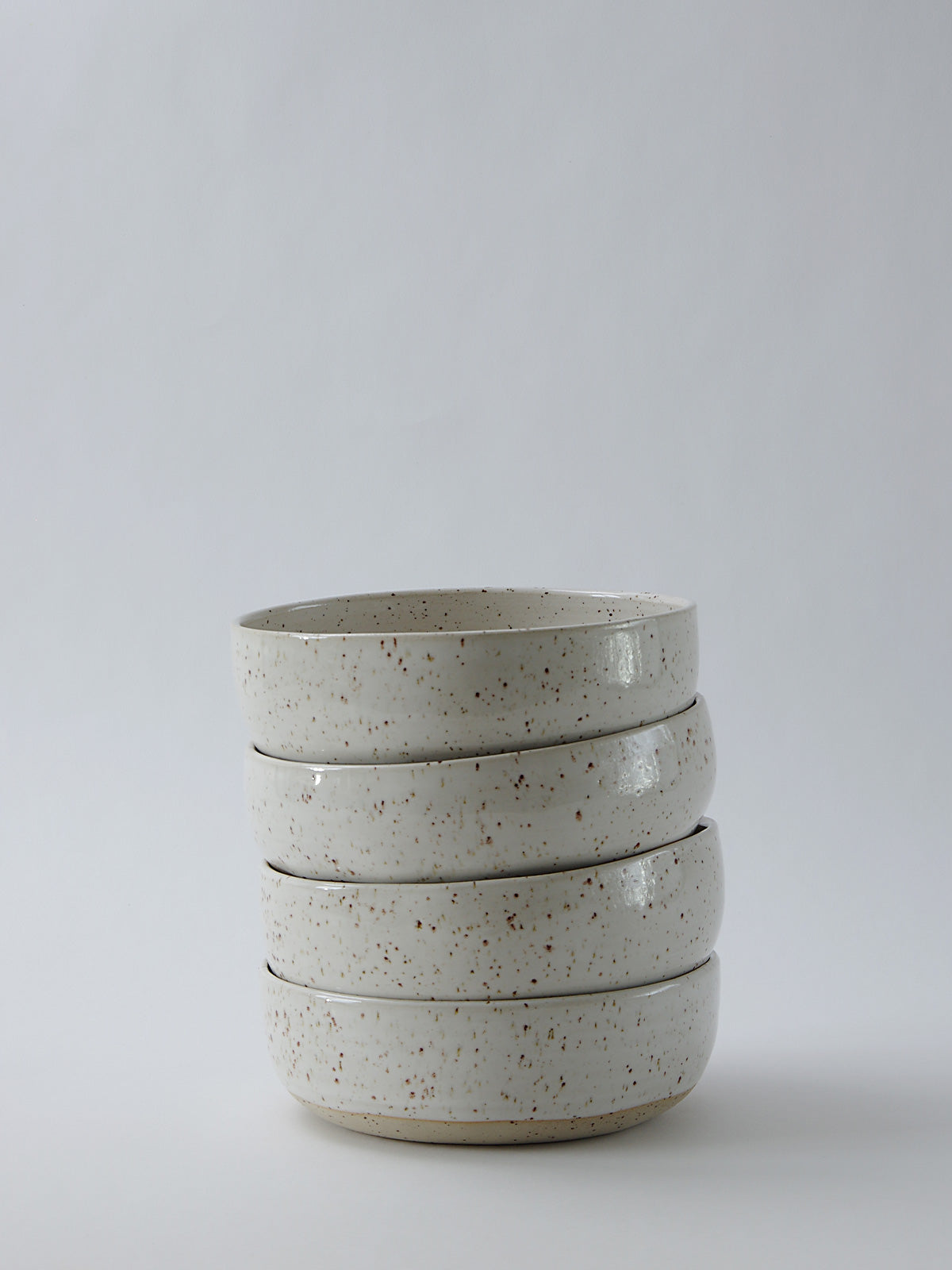 Bowl Speckled Light Low
