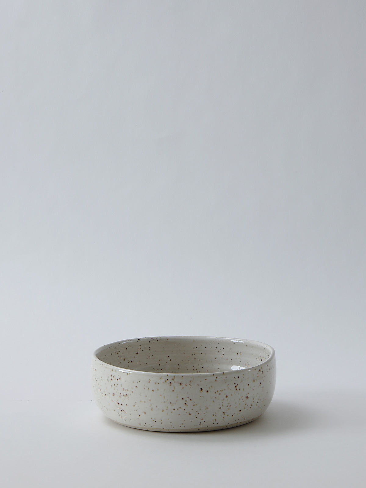 Bowl Speckled Light Low