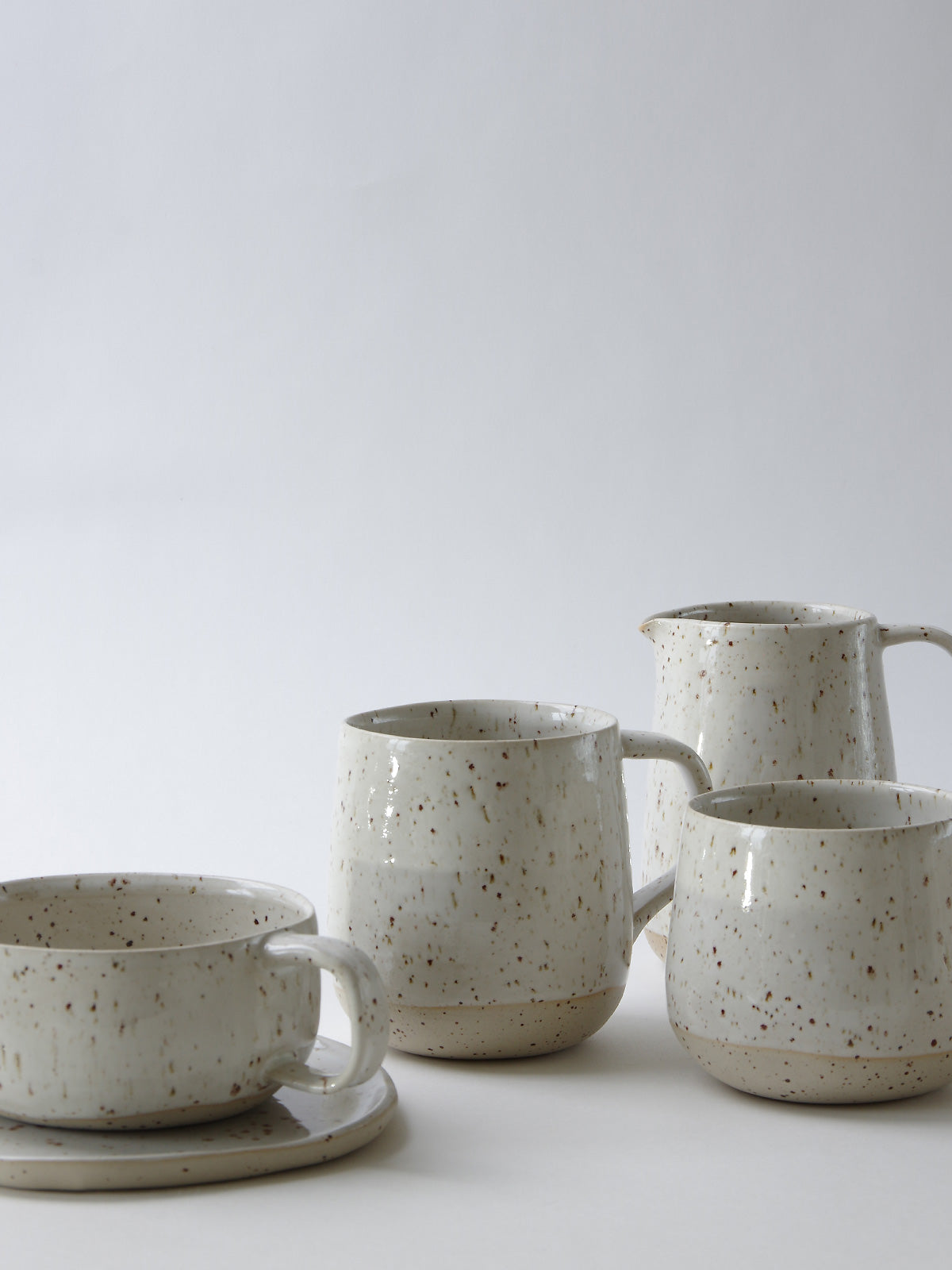 Mug Speckled Light Coffee 300 ml