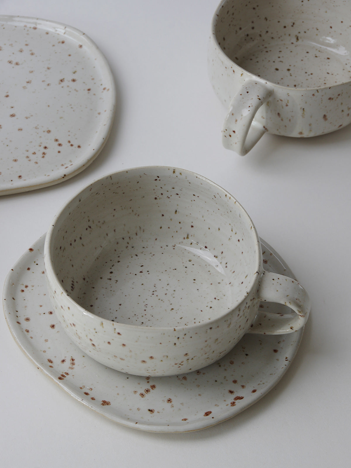 Cup Speckled Light Tea