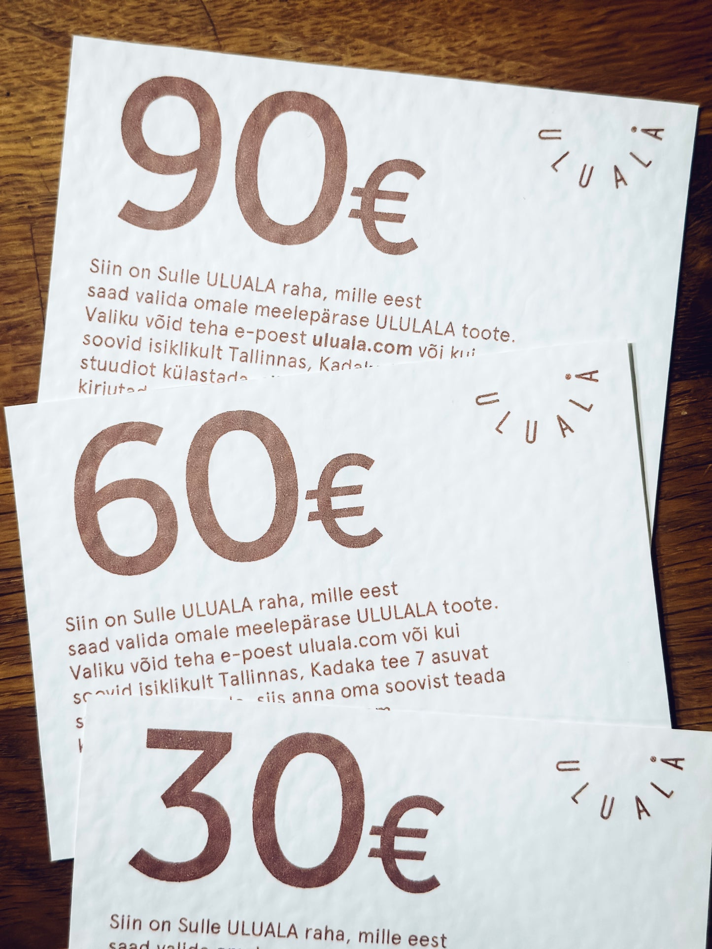 Uluala Gift Card