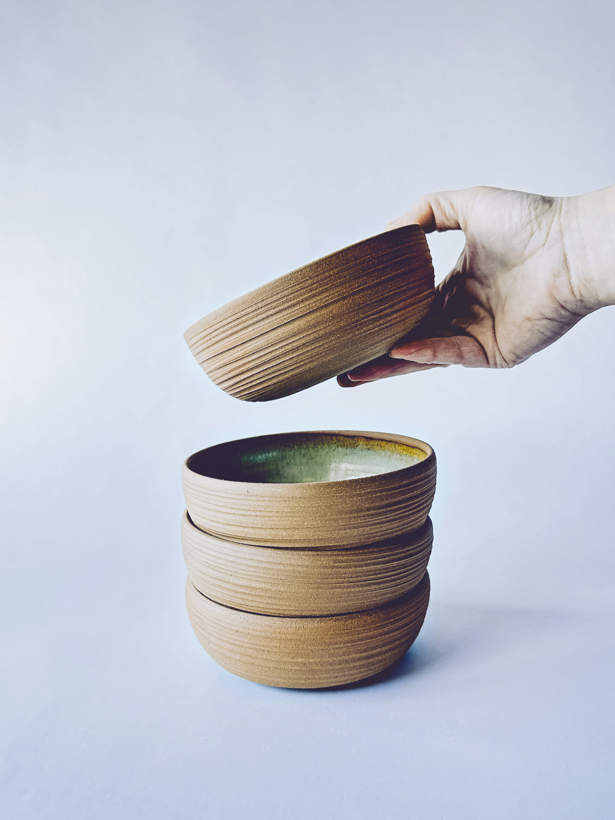 Bowl Minty Sand Small