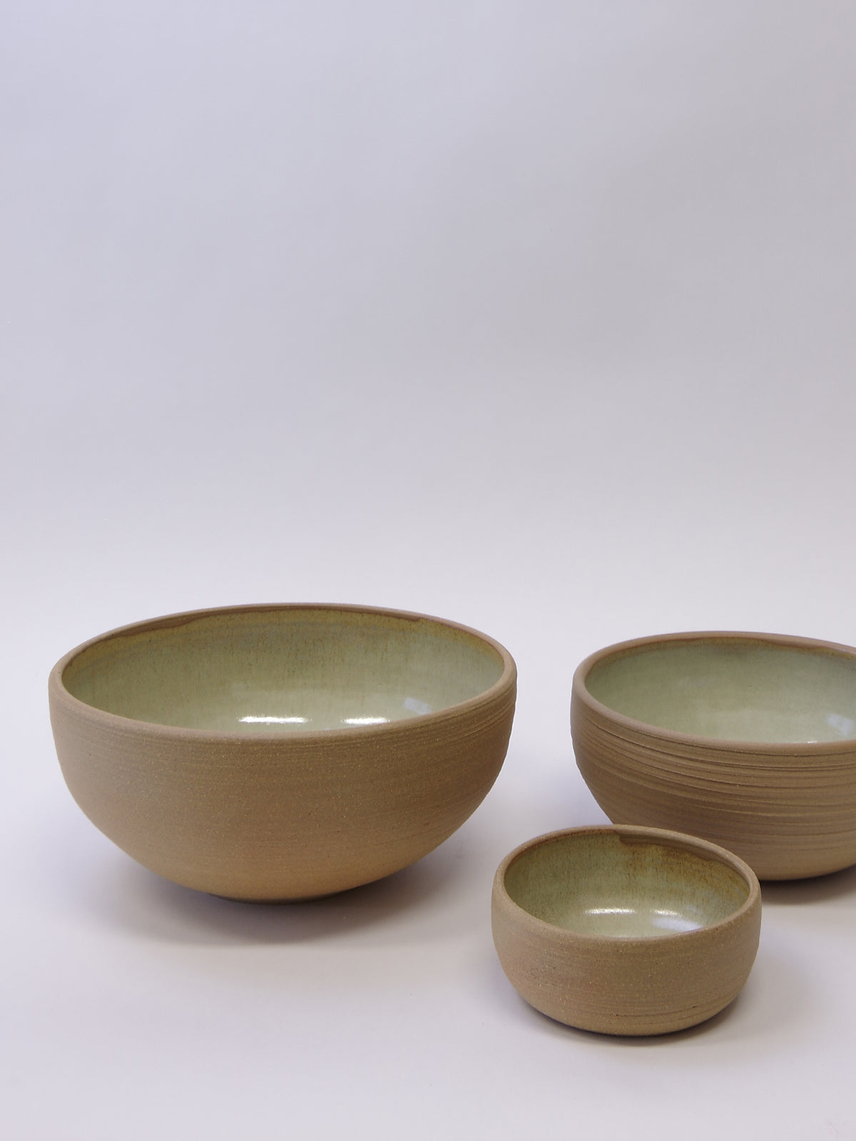 Bowl Minty Sand Large