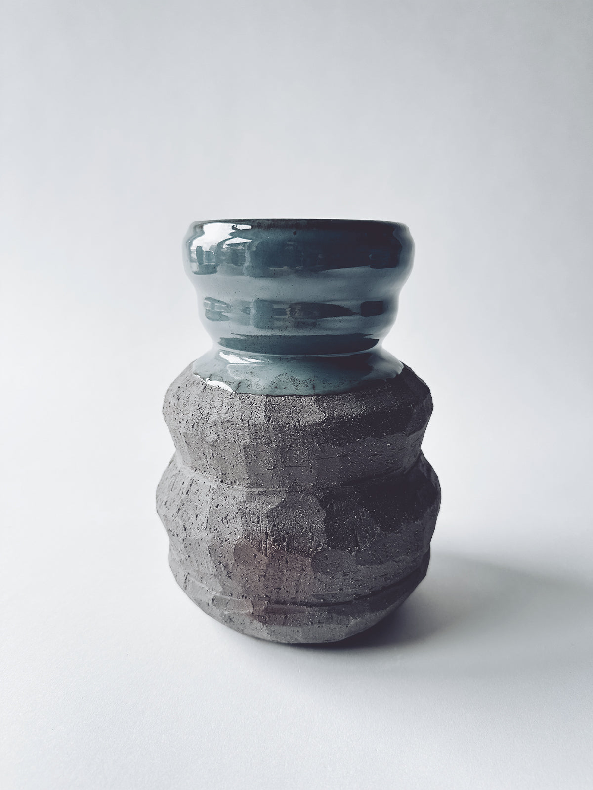 Vase Collar Blue